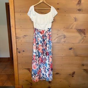 Eliza J Off the Shoulder Dress